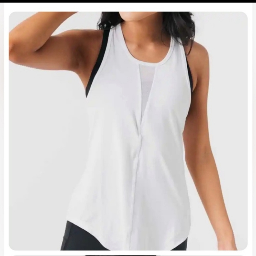Zyia Effortless Tank White Size Large